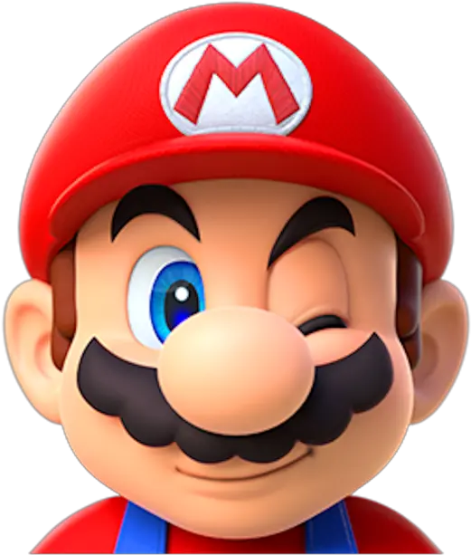 Transparent Mario Face Png Super Mario