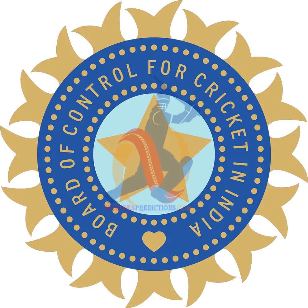 Bcci Logo Indian Cricket Board Logo