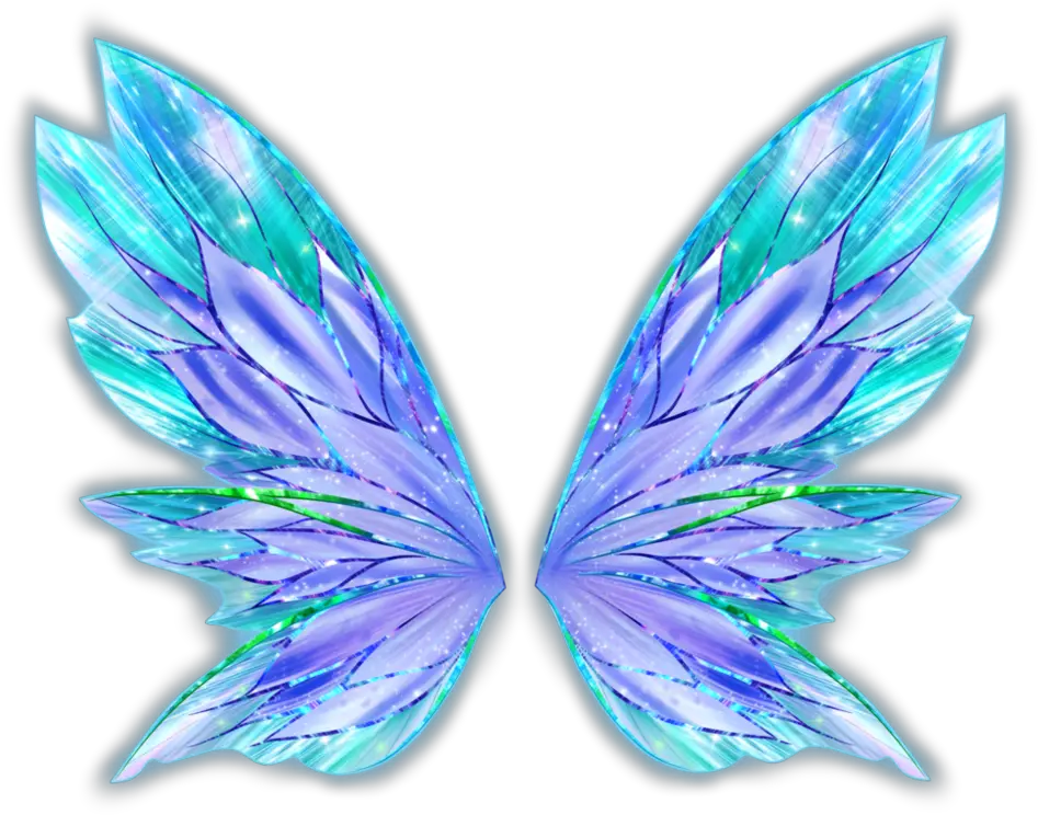 Blue Fairy Wings Png