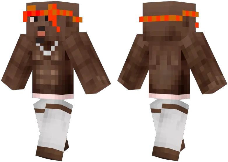 Transparent Tupac Png Black Rapper Minecraft Skin