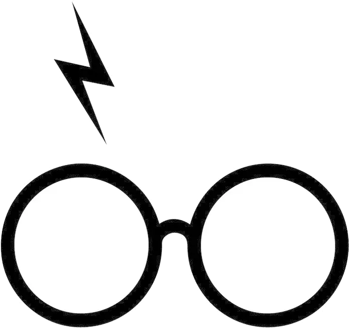 Harry Potter Glasses And Scar Clipart Transparent Png Harry Potter Glasses Transparent