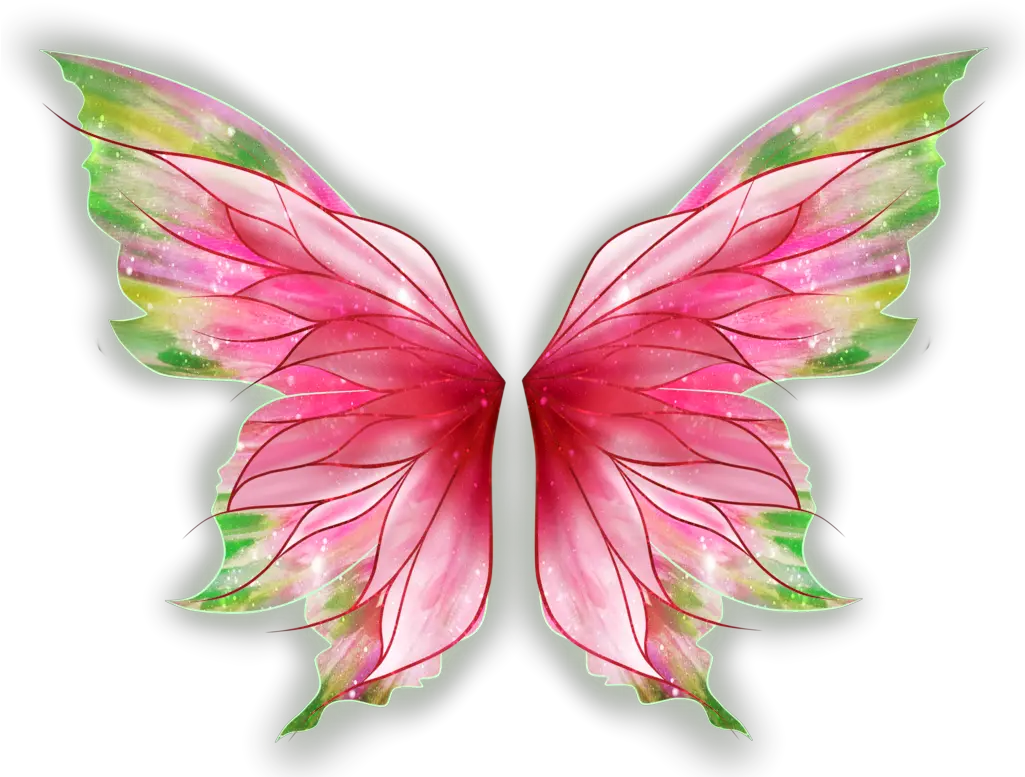 butterfly wings butterflywings pinkwings fairy Butterfly Wings Transparent Background