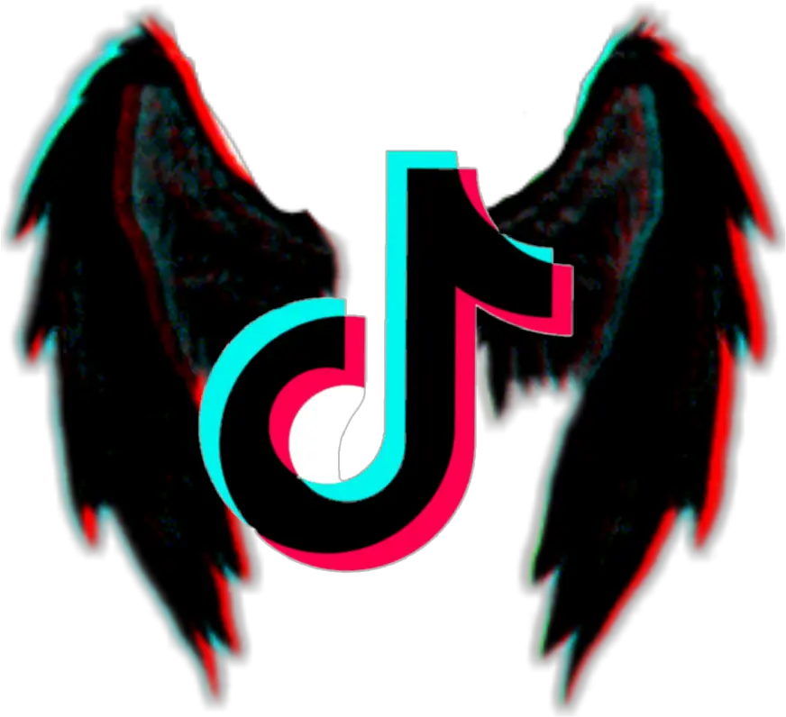 tiktok Neon Devil Wings Png