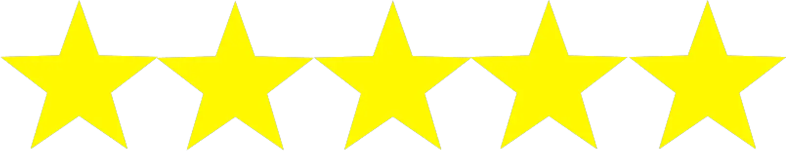 Thumb Image Five Star Rating With Transparent Background