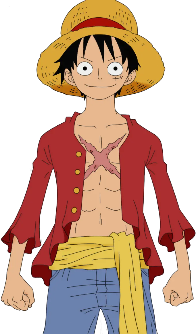 One Piece Whole Body Luffy One Piece Luffy Png