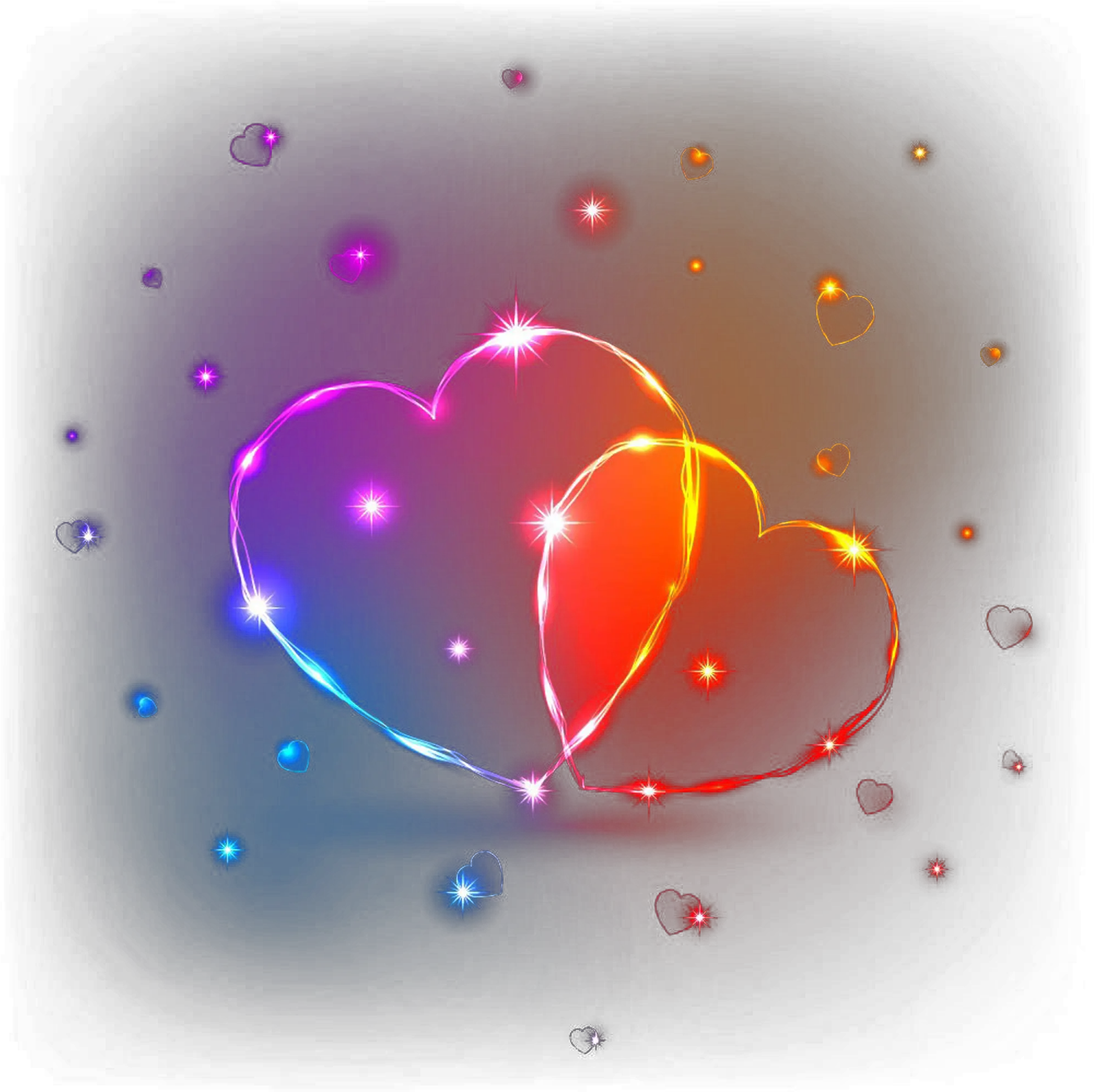 Glowing Heart Png Love Heart Images Hd Png