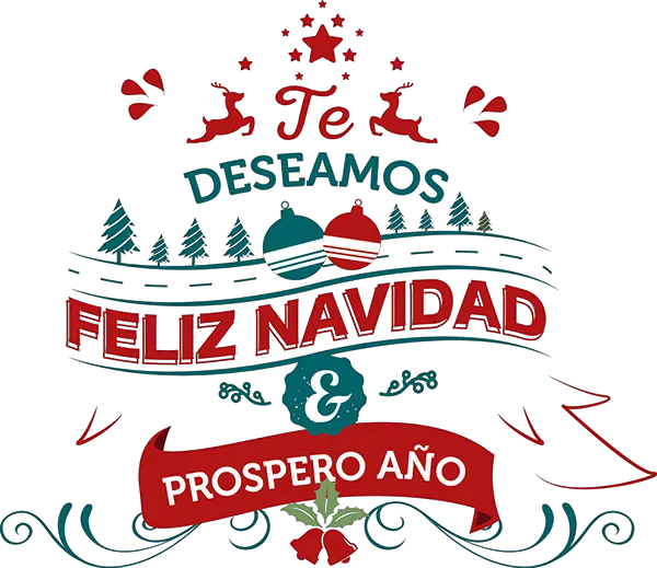 Feliz Navidad Y Prospero Año Nuevo Png