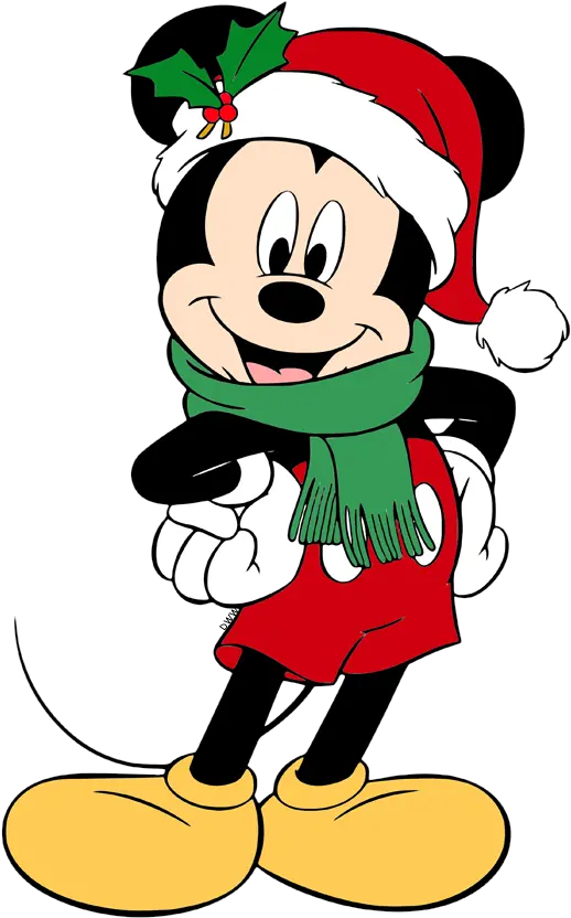 Santa Mickey Mouse Christmas