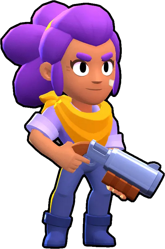 Shelly From Brawl Stars