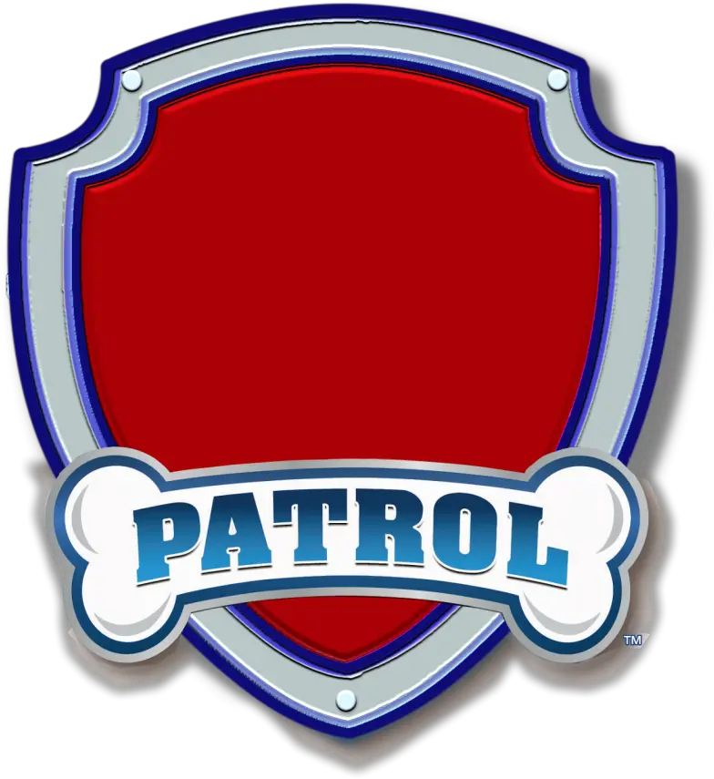 Paw Patrol Logo Blank Paw Patrol Logo .png