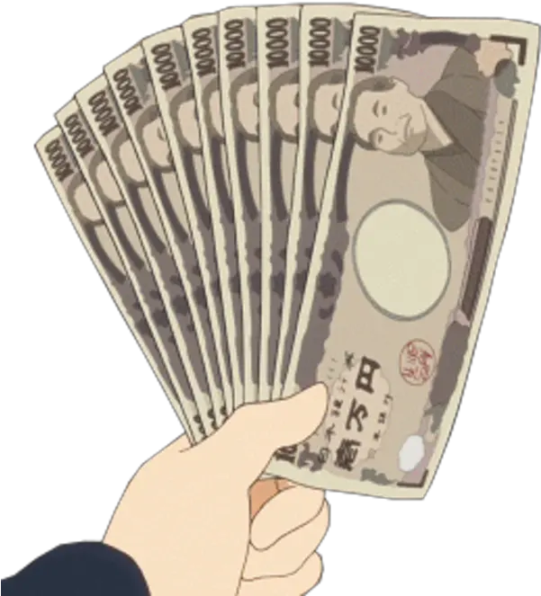 Cash Money Currency Anime Money Png