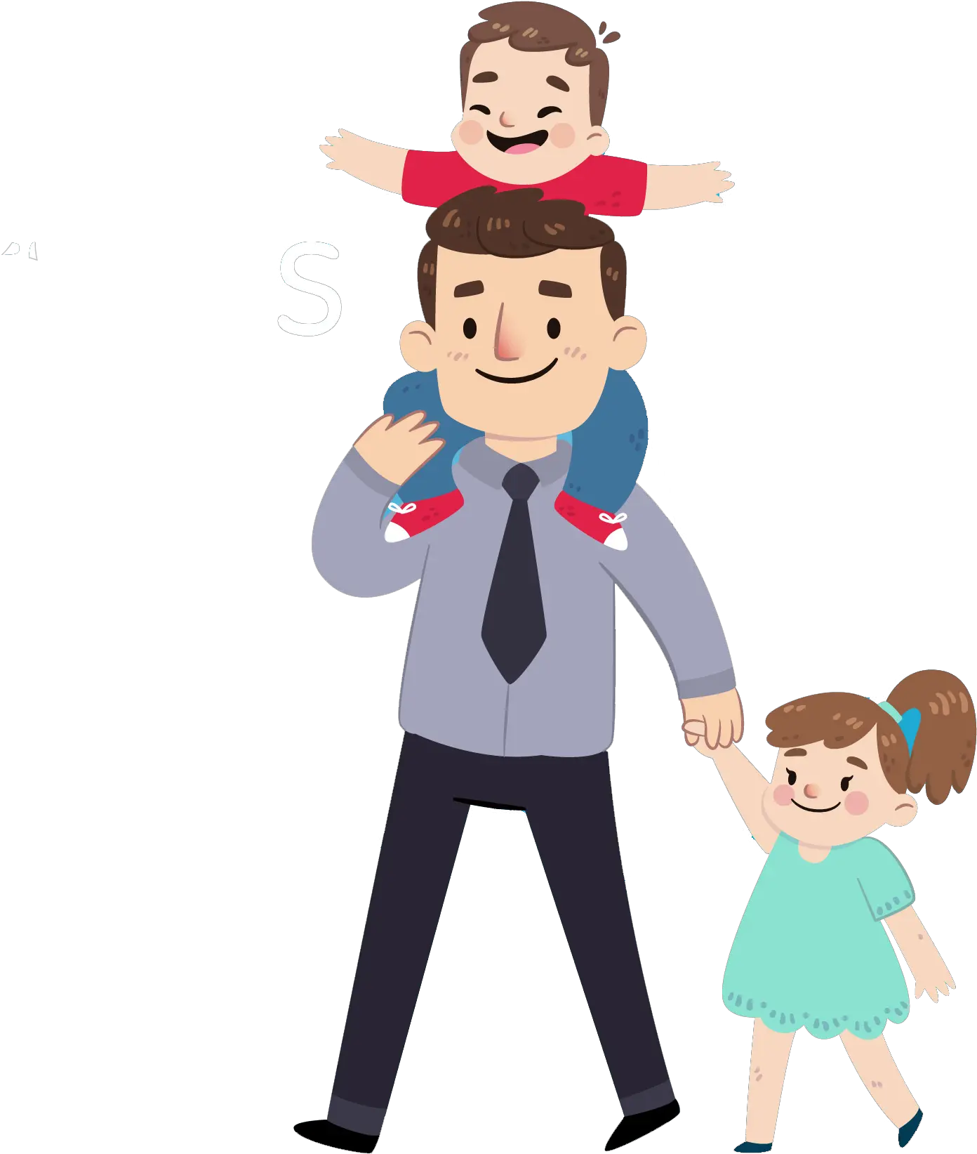 Fathers Day Png Download Dad Cartoon Png