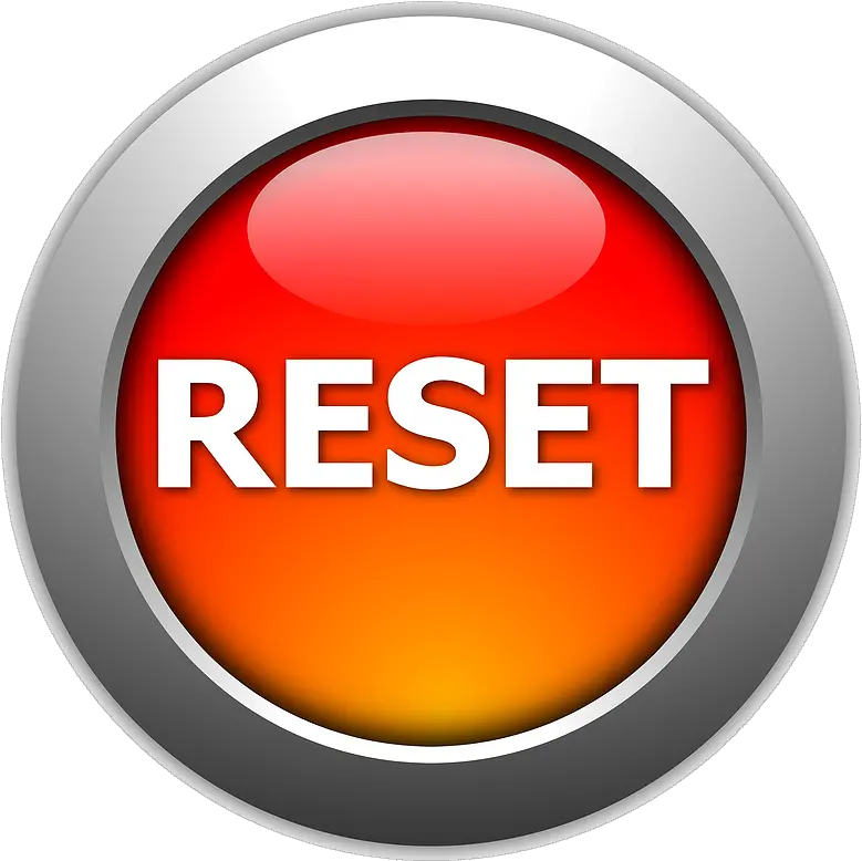 Red Reset Button Png