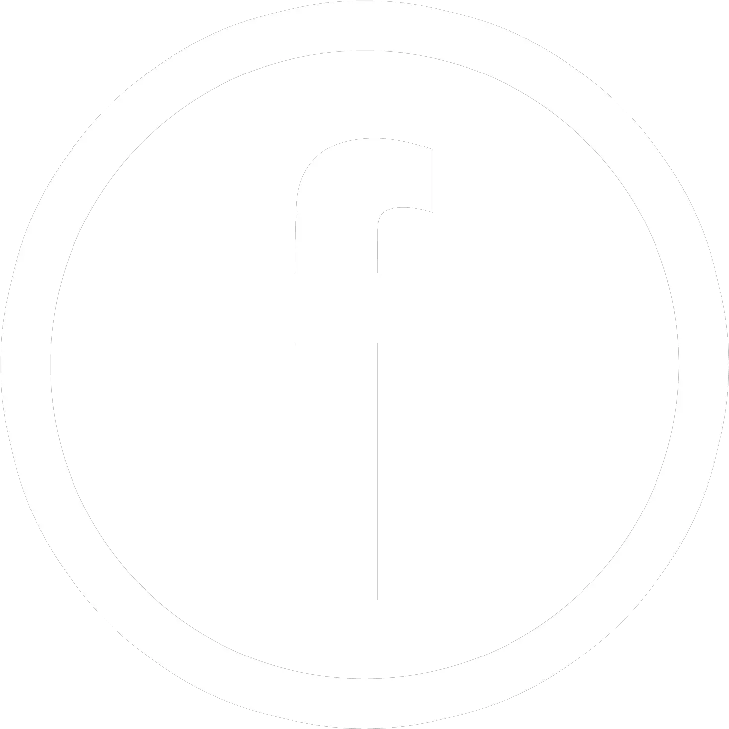 Facebook White Png