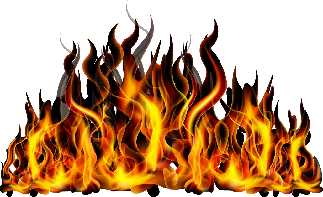 Transparent Png Flame Images Vector Free Fire Png