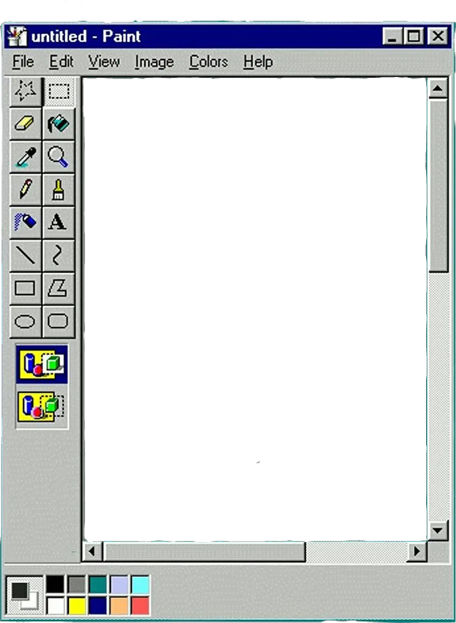 Ms Paint Windows 98