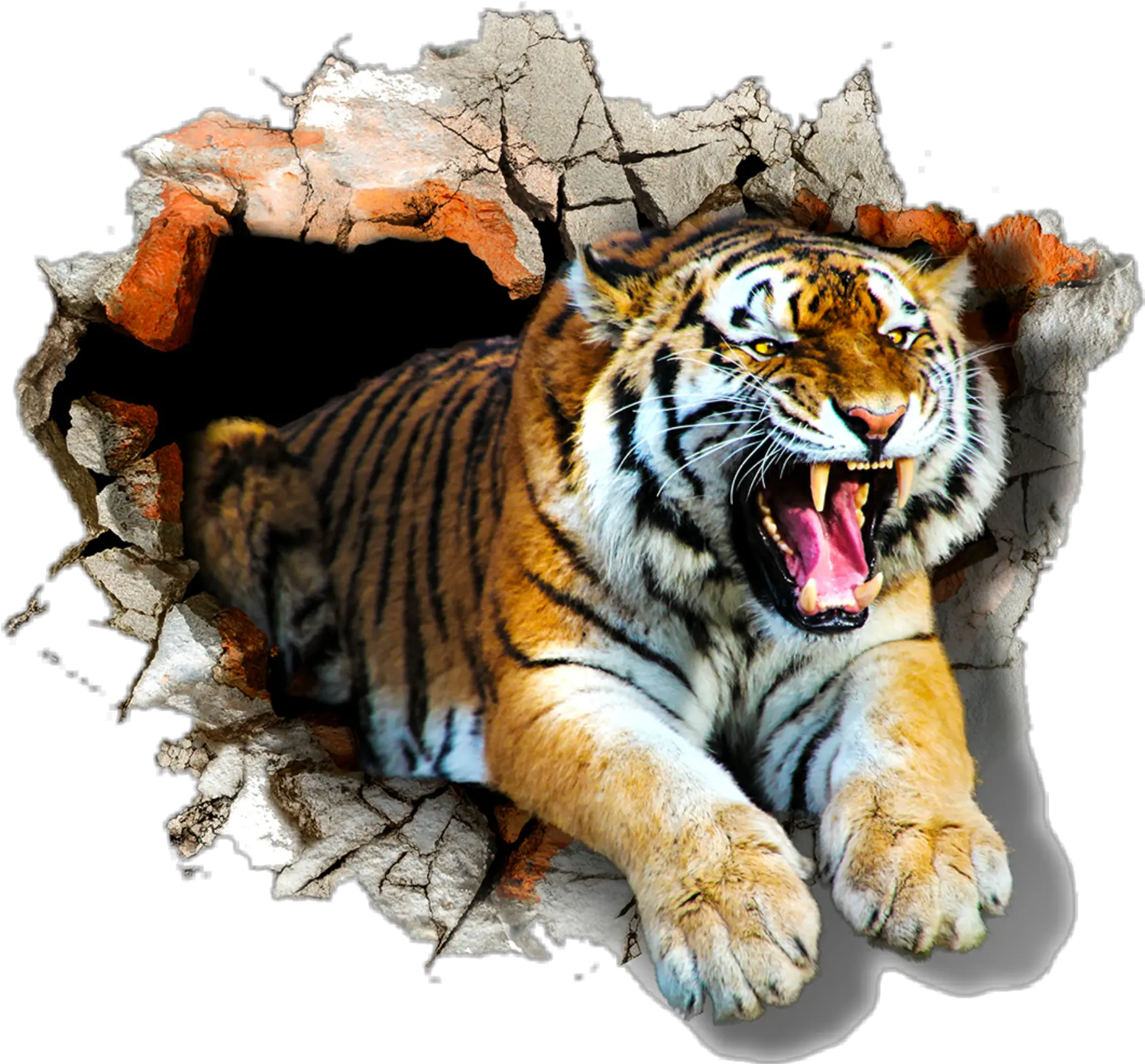 tigerroar Transparent Tiger 3d Png