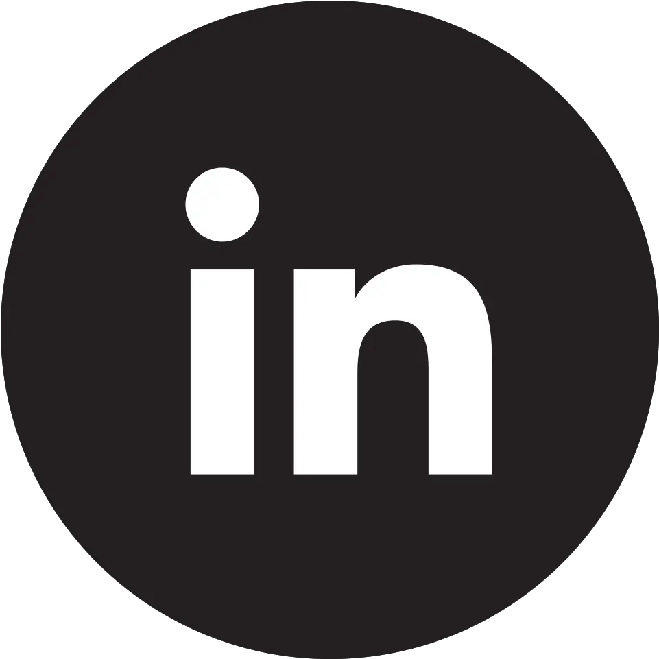 Linkedin Icon Png Black Linkedin Black Logo Png