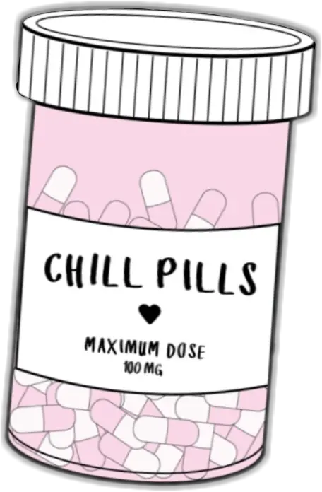 Transparent Pastel Goth Png Transparent Aesthetic Pill Bottle