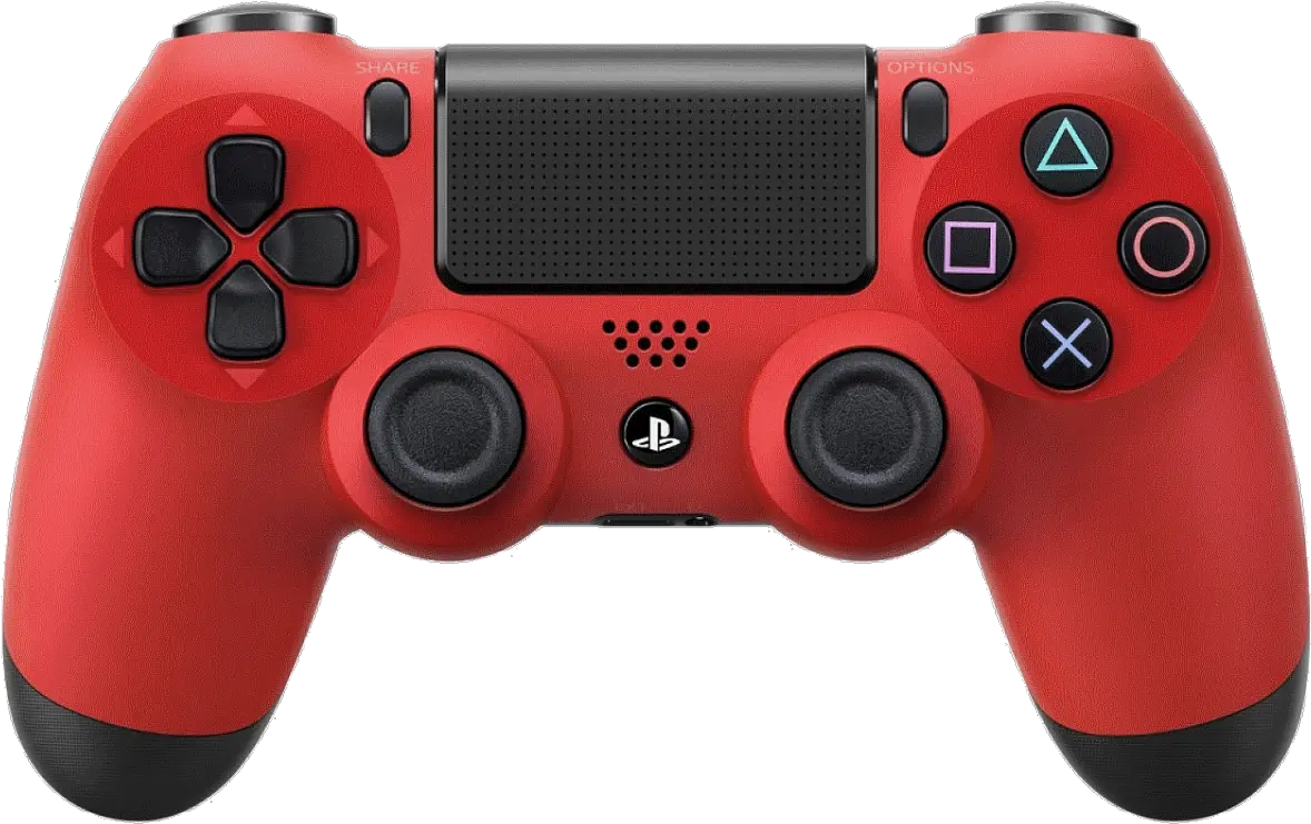 Playstation 4 Controller Png Ps4 Dualshock Controller Red