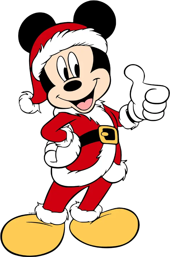 Clipart Mickey Mouse Christmas