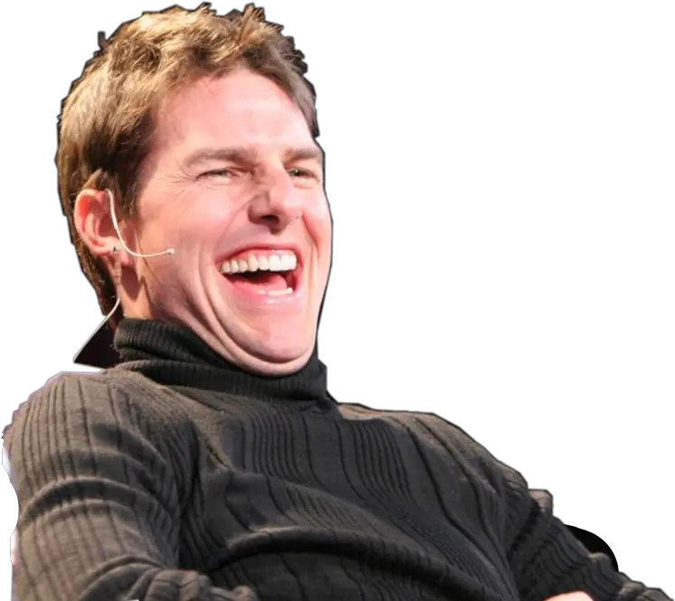 tomcruise laugh laughing freetoedit Tom Cruise Laughing Png