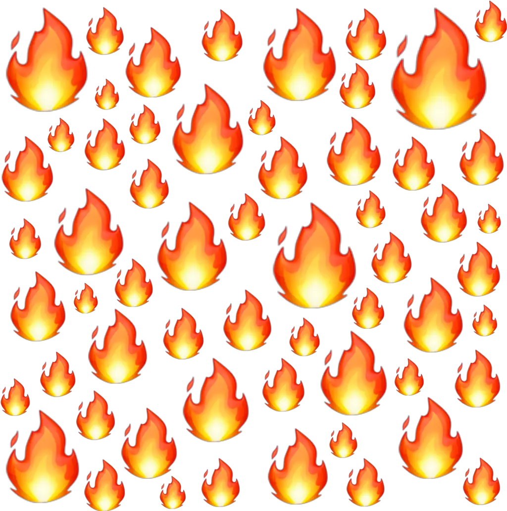 fire background emoji crown corona diezmil red Fire Emojis Background Png