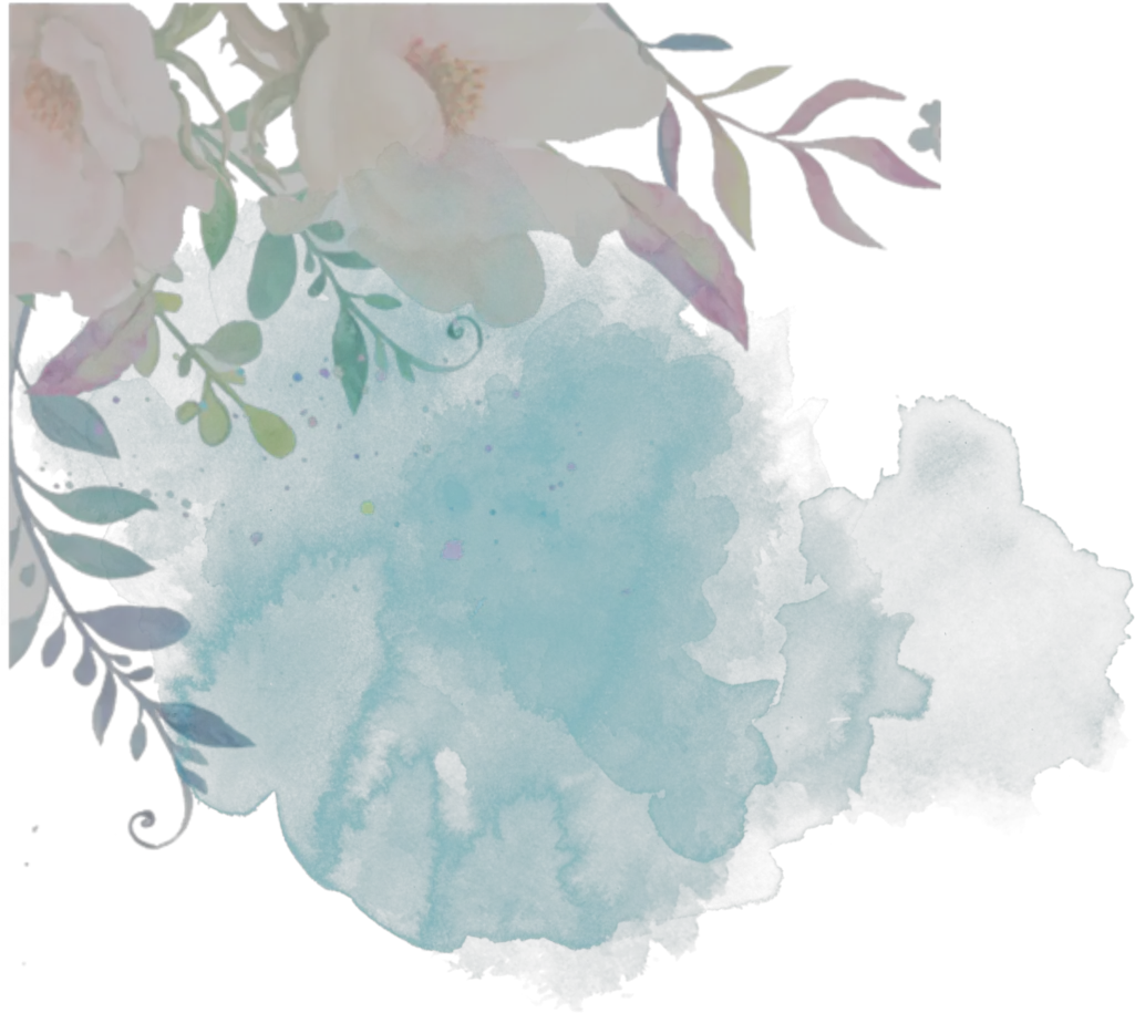 blue watercolour flower background remix vjaii Watercolor Pastel Flowers Png