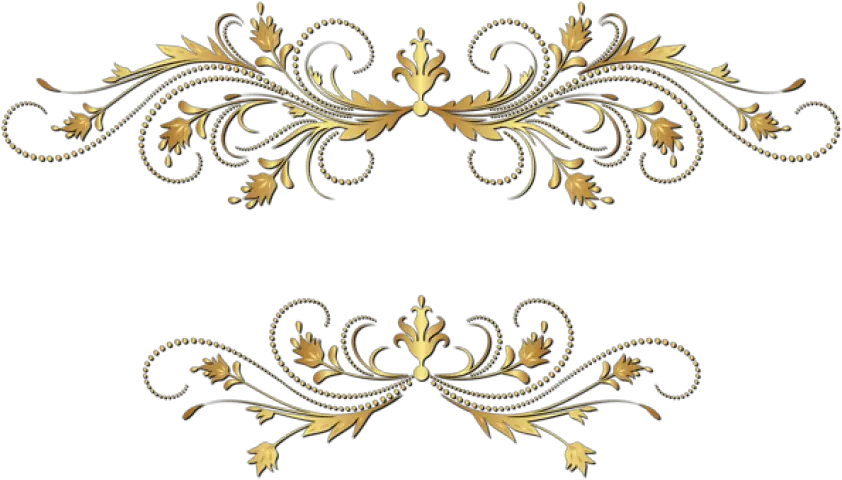 Free Png Download Decorative Elements Png Clipart Png Gold Decorative Element Clipart