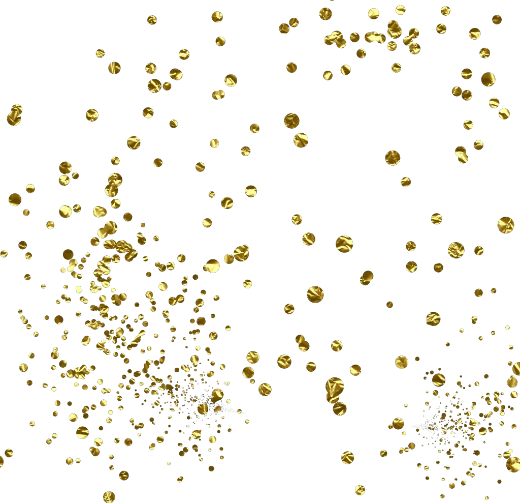 gold glitter foil confetti dots dot decoration Gold Glitter Dot Png