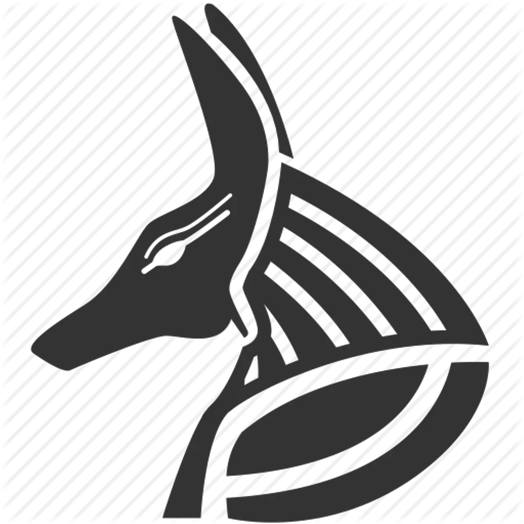 Egyptian God Symbol For Anubis