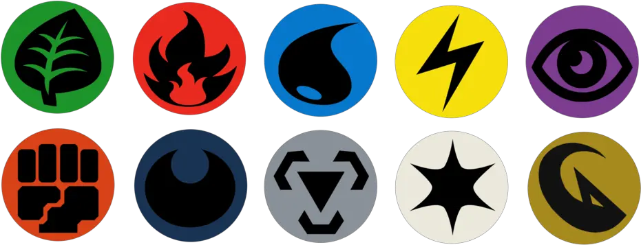 Pokemon Symbol Png Transparent Pokemon Type Symbols