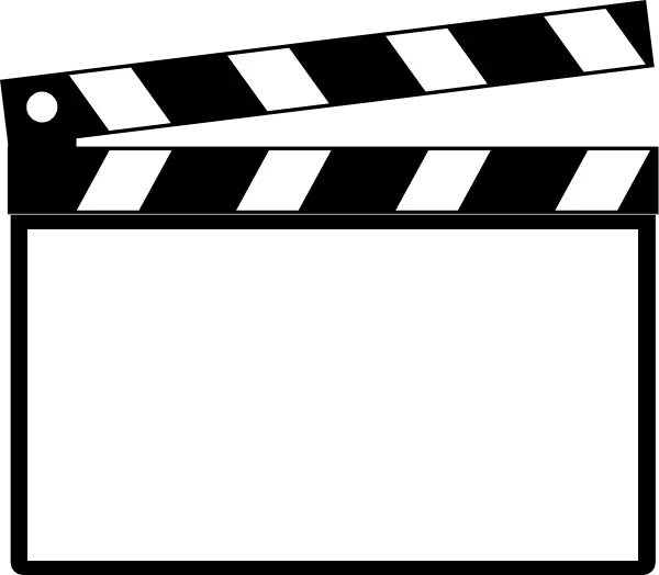 Clapperboard Film Director Clip Art Movie Clapper Board Clip Art