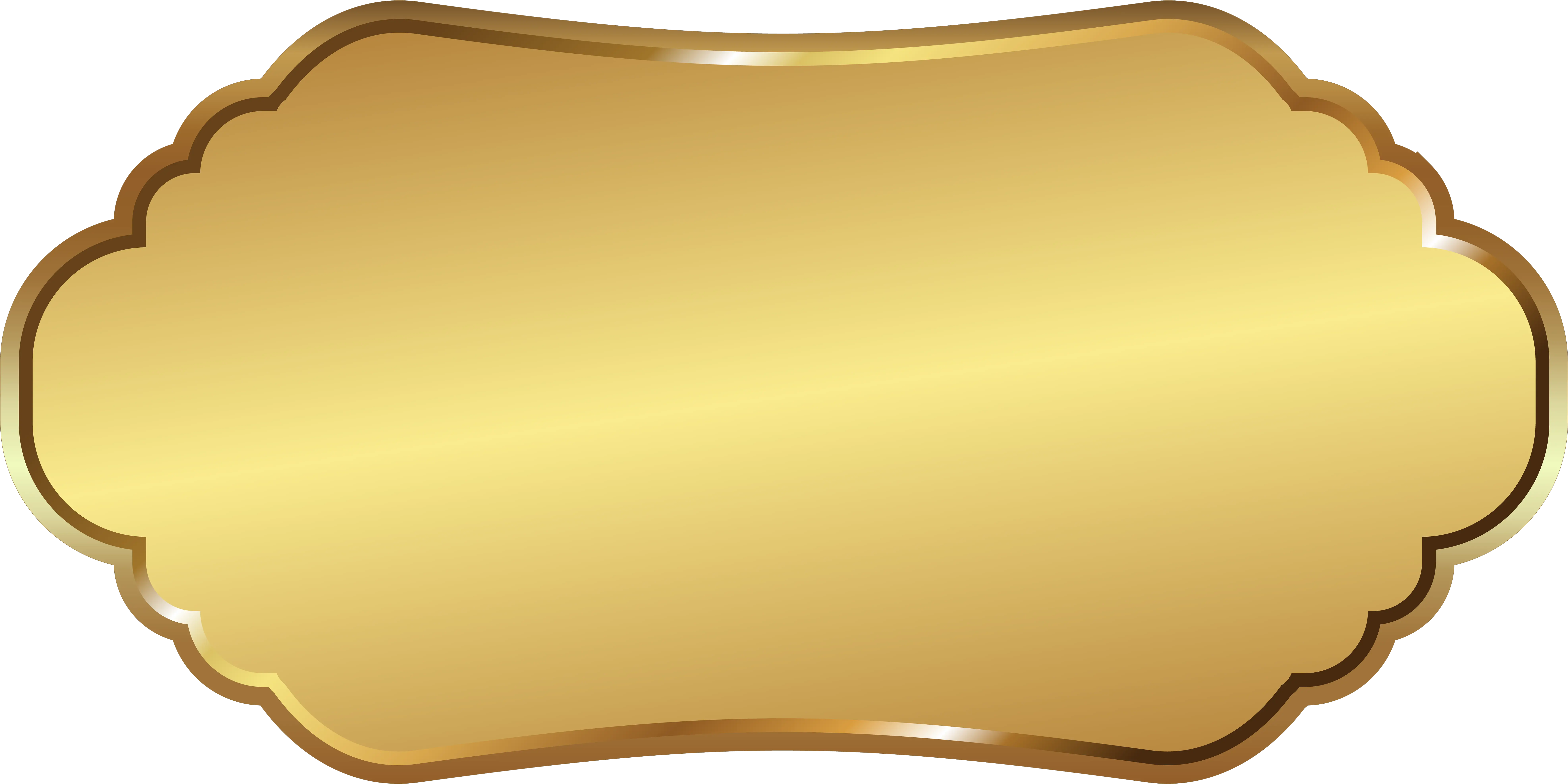 Gold Plate Png Image Freeuse Download Gold Free Label Template