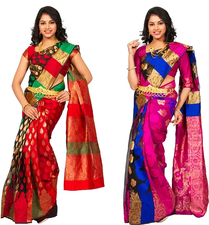 Adhisayaa 2 Banarasi Cotton Silk Sarees Collections Silk Sarees Model Hd