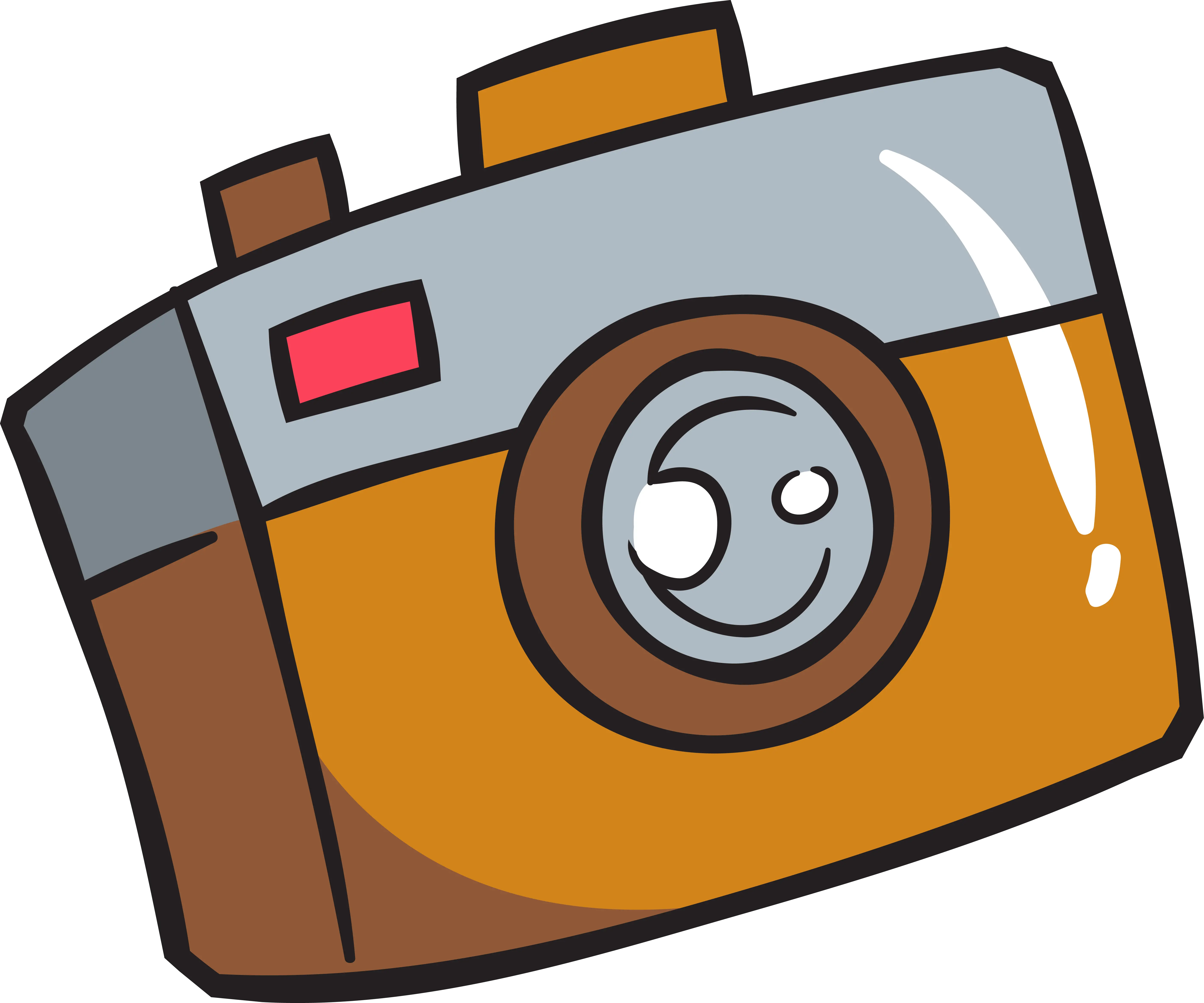 Retro Cartoon Camera Png Download Transparent Background Cartoon Camera Clipart