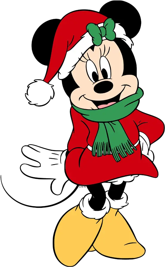 Minnie Mouse Christmas Clipart