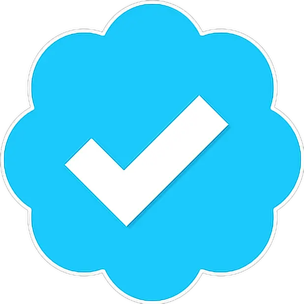 Verified Badge Symbol Computer Icons Twitter Twitter Verified Symbol Transparent