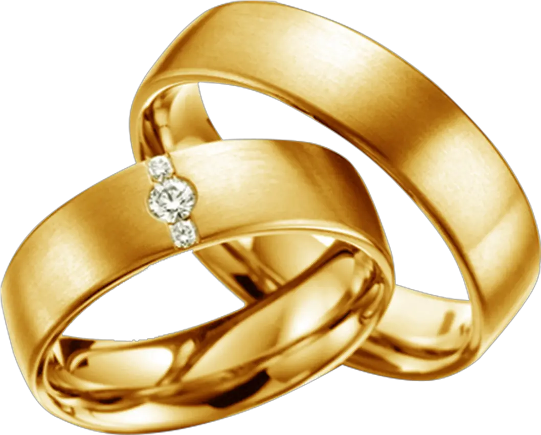 Golden Wedding Ring Png