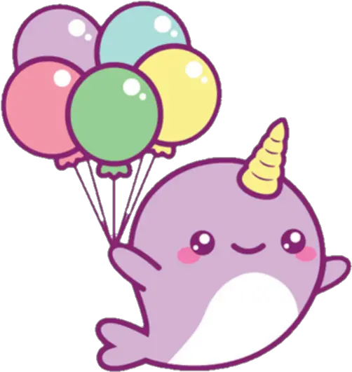 bunnykawaiikawaiicute iosappleemoji apple Emojiios10iosemoji Drawing Cute Kawaii Narwhal