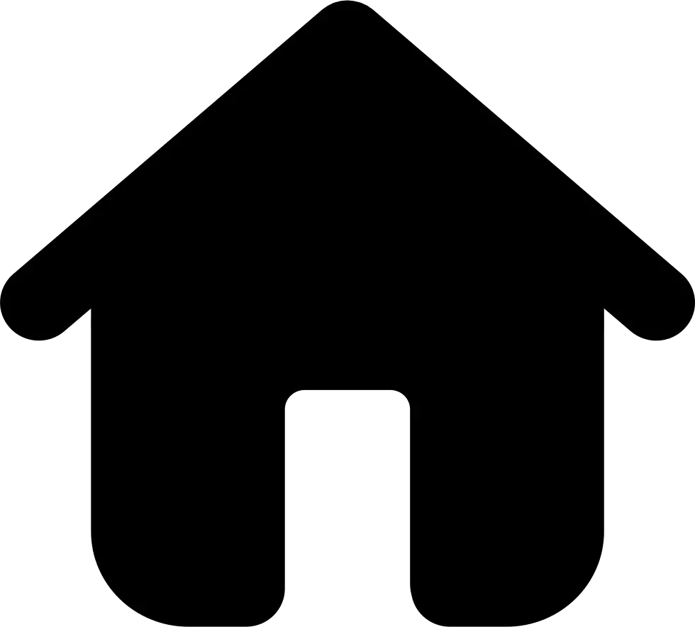 Home Icon Black Home Tab Bar Icon