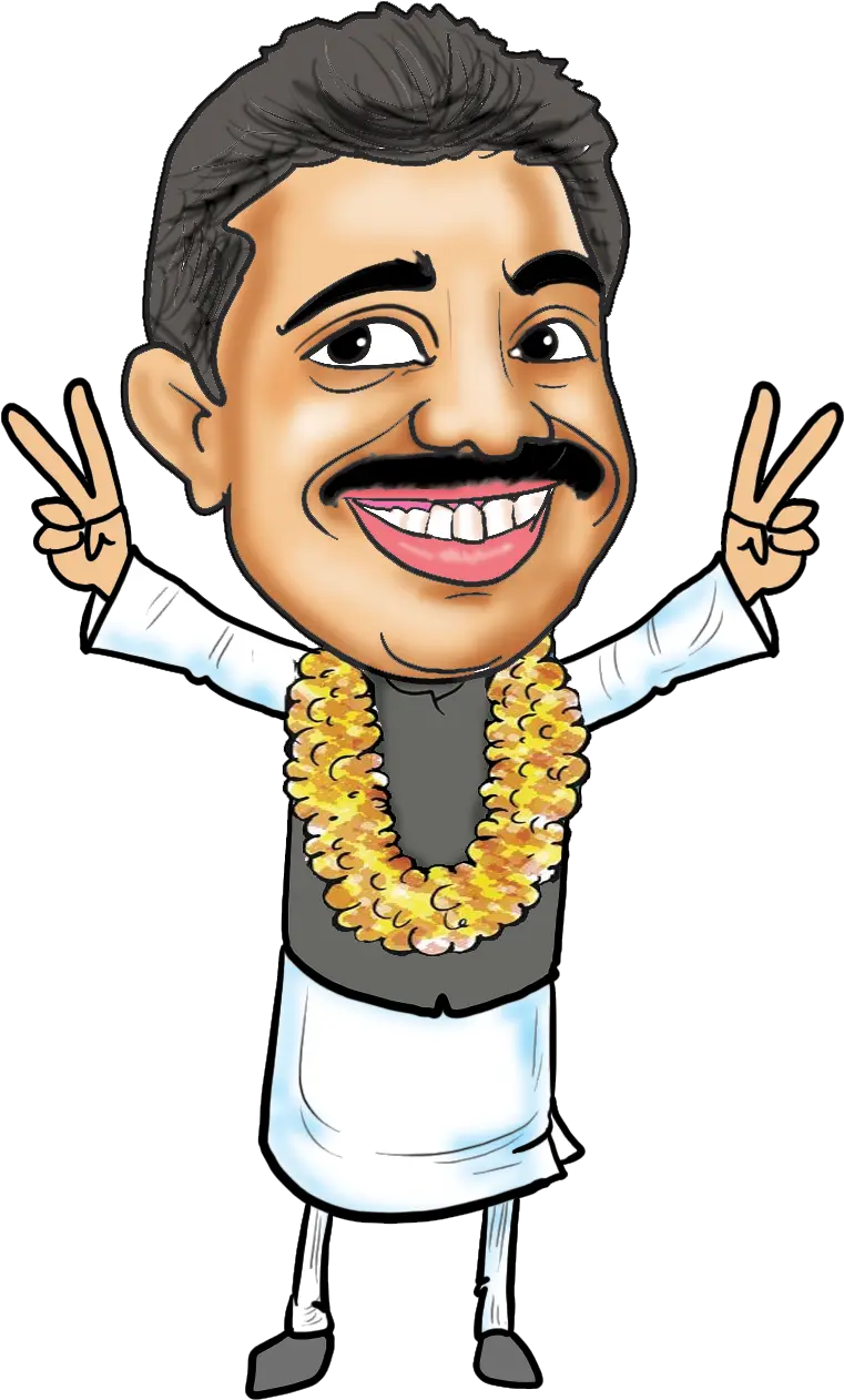 Indian Politician Cartoon Png