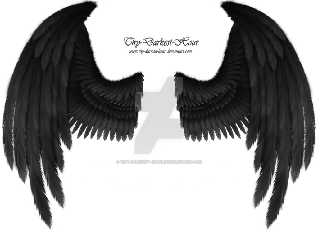 Raven Wings Png Transparent Black Angel Wings