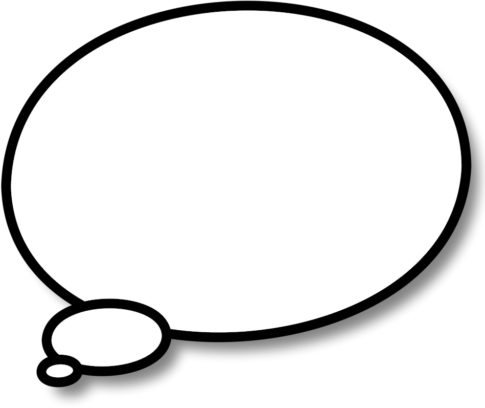 Word Bubble Png Transparent Comic Text Box