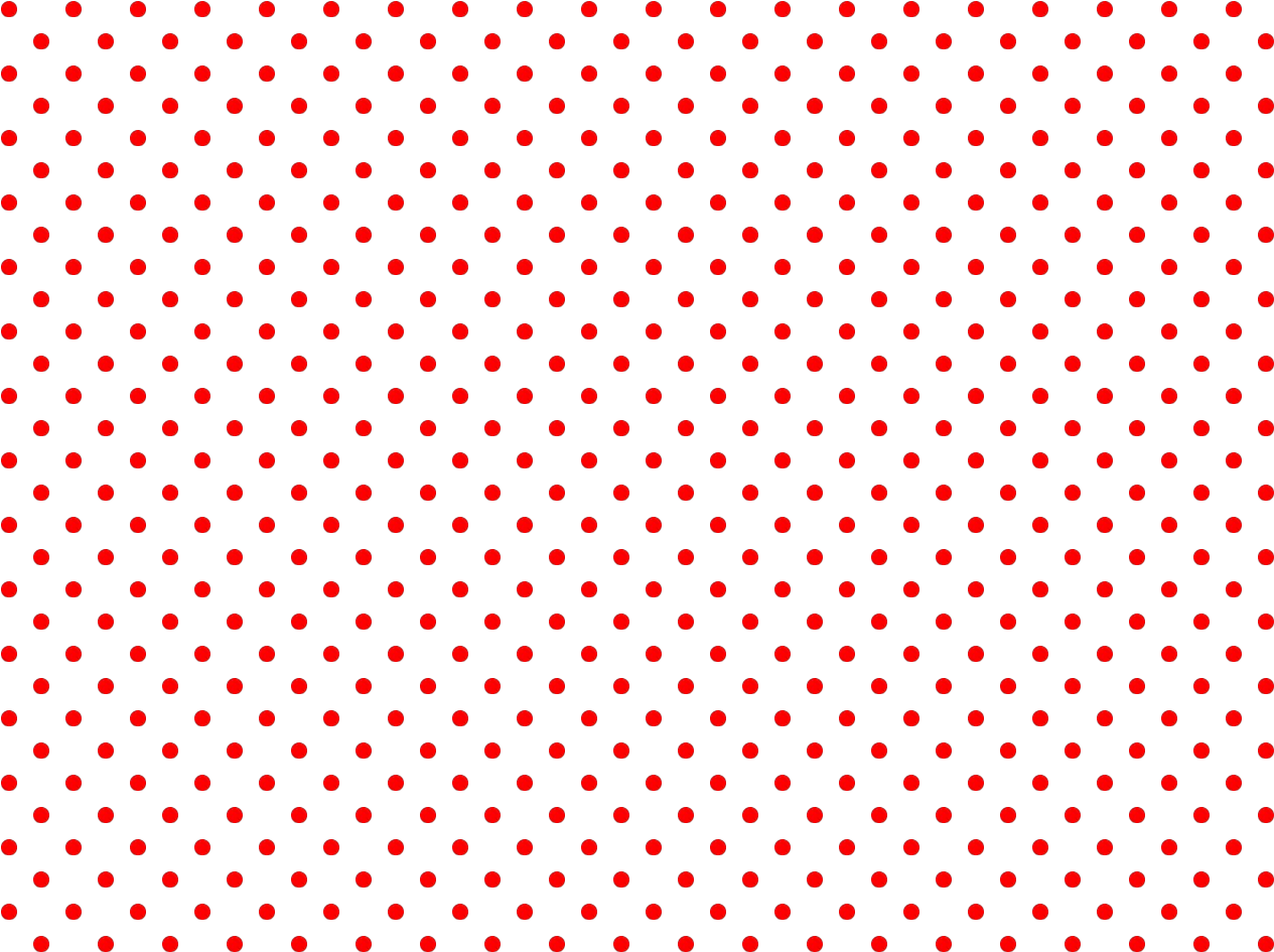 Red Polka Dots With Transparent Background