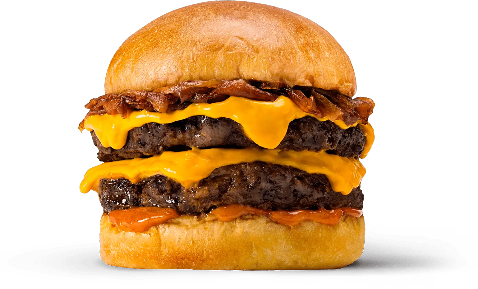 Double Cheese Burger Double Decker Burger Png