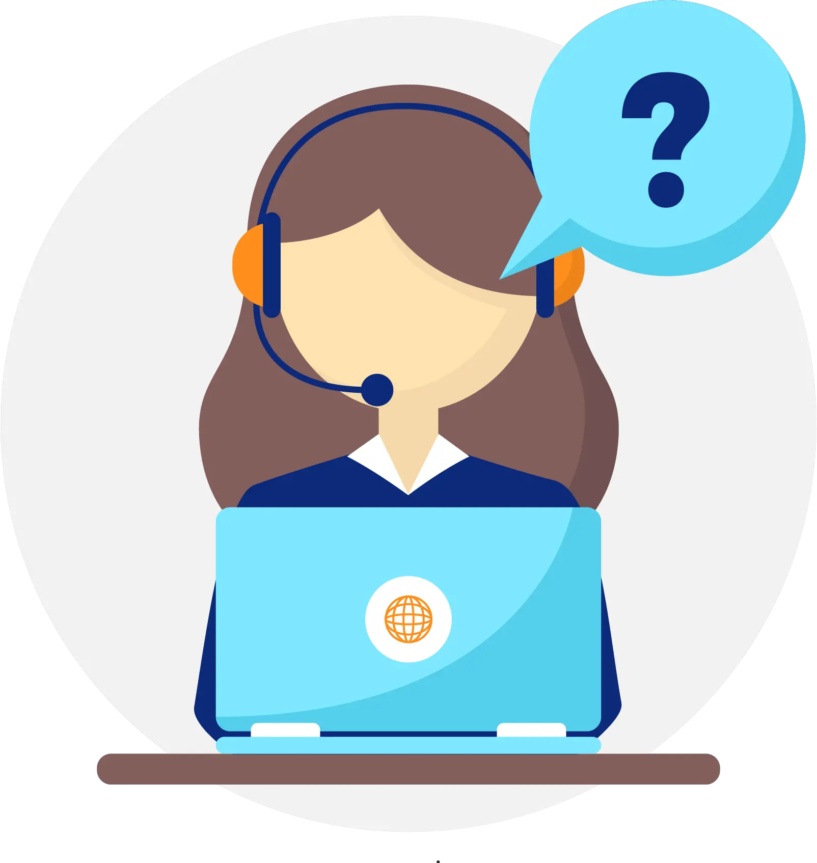 Transparent Call Center Agent Clipart Call Center Agent Icon Png