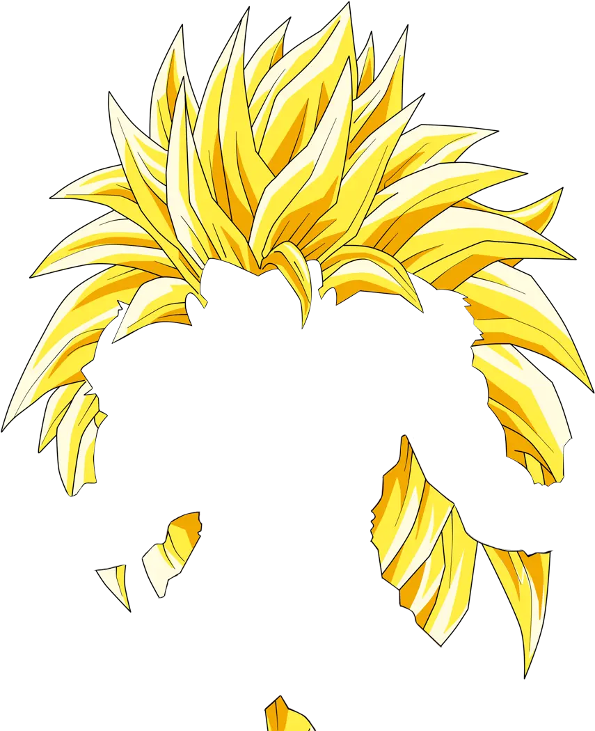 Goku Hair Png Goku Super Saiyan 3 Hair