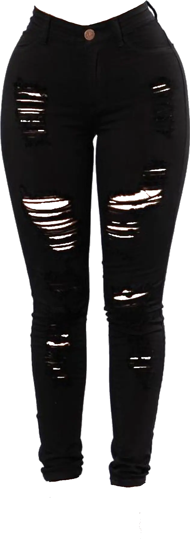 Black Ripped Jeans Png