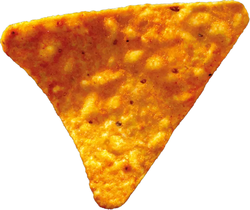 Upside Down Dorito Chip